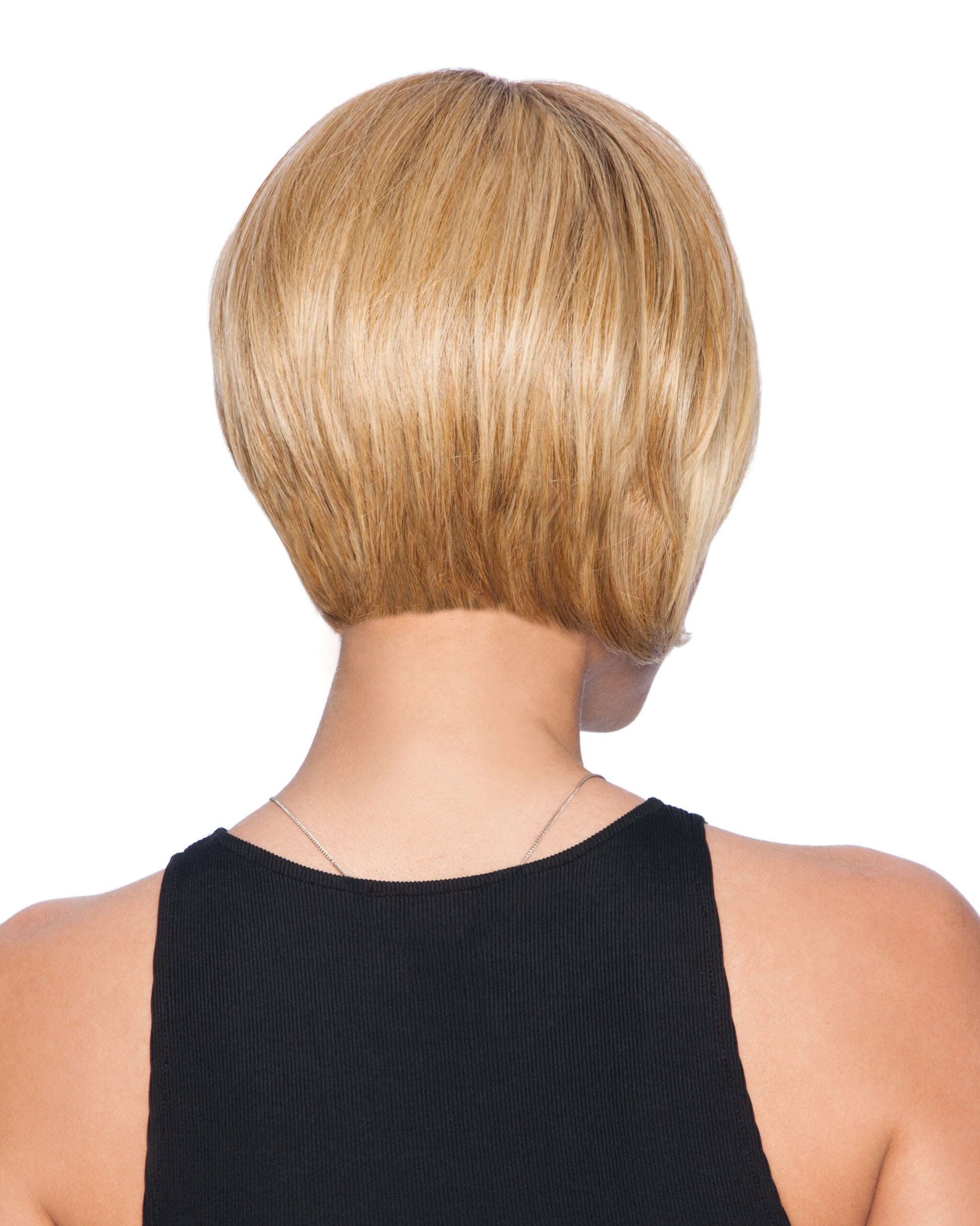 Layered Bob in SS25 Rooted Ginger Blonde