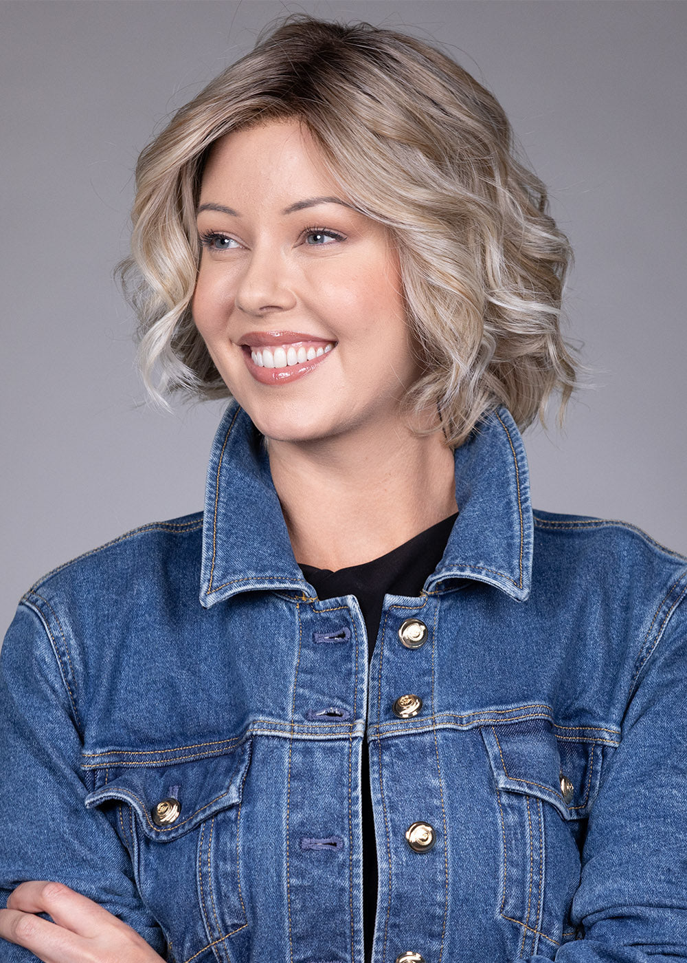 Houston by Belle Tress in Milkshake Blonde-R, detail