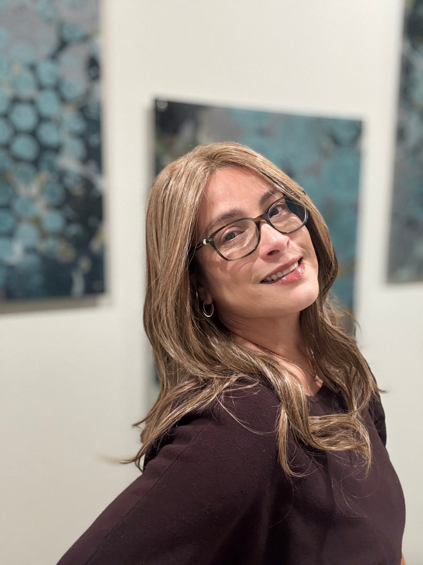 Glam Reimagined #31 in Praline Swirl (12R) TressAllure Full Mono Collab Style