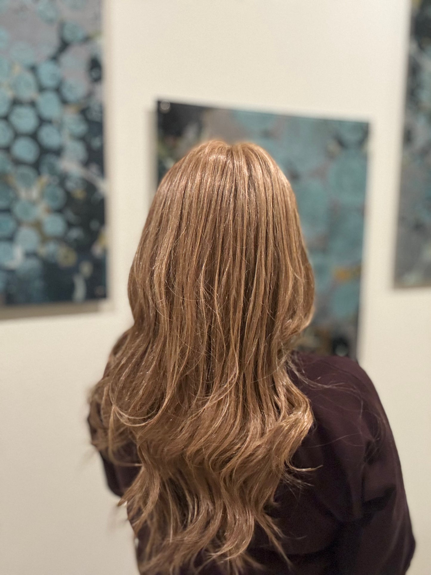 Glam Reimagined #31 in Praline Swirl (12R) TressAllure Full Mono Collab Style