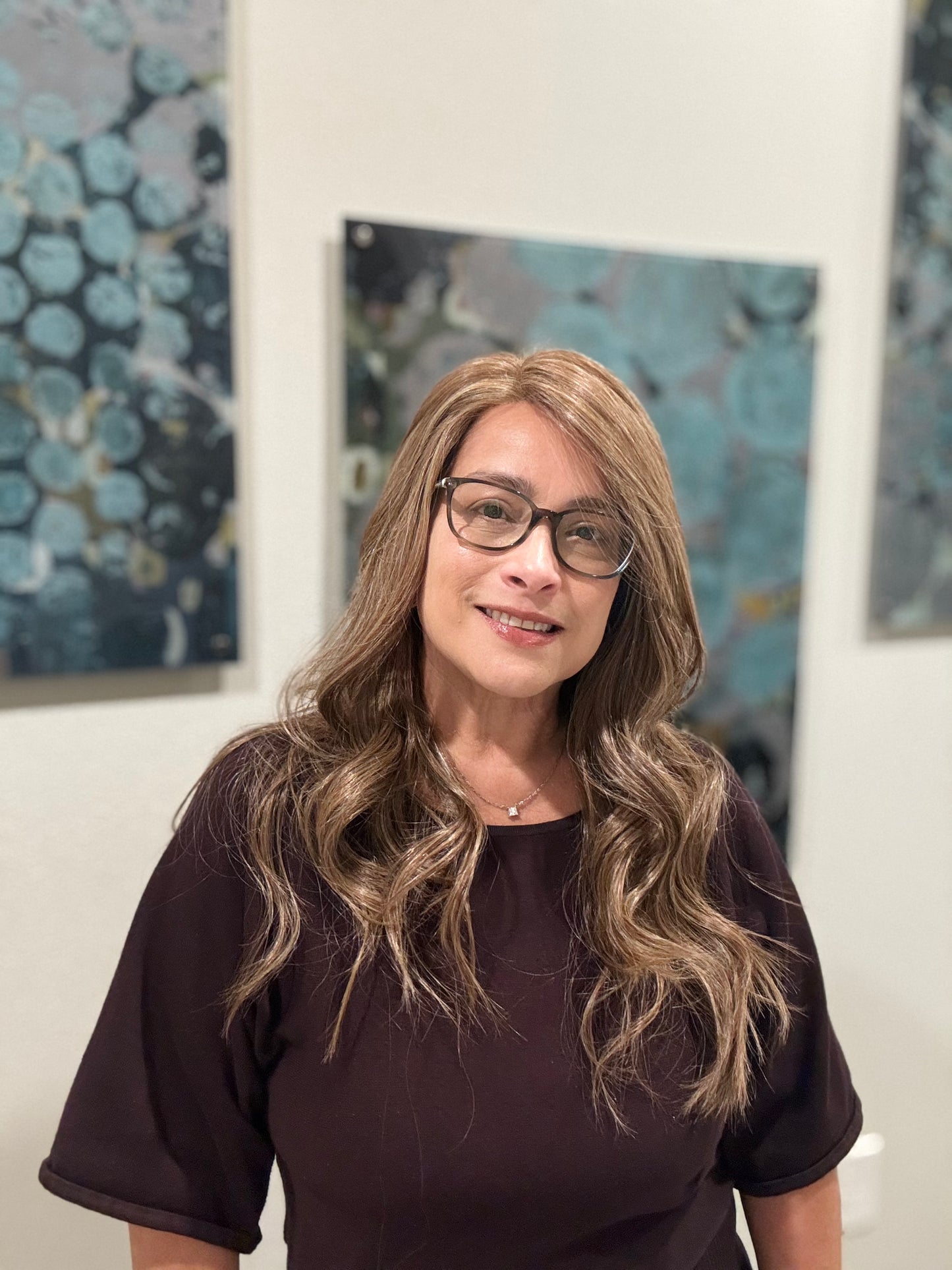 Glam Reimagined #31 in Praline Swirl (12R) TressAllure Full Mono Collab Style