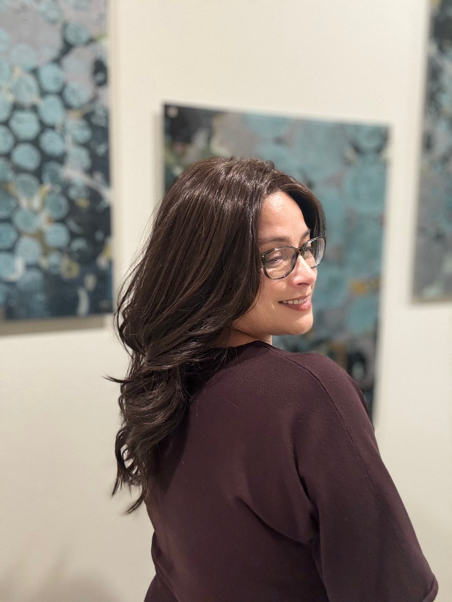 Glam Reimagined #32 in Espresso Dream (4/6r) TressAllure Full Mono Collab Style