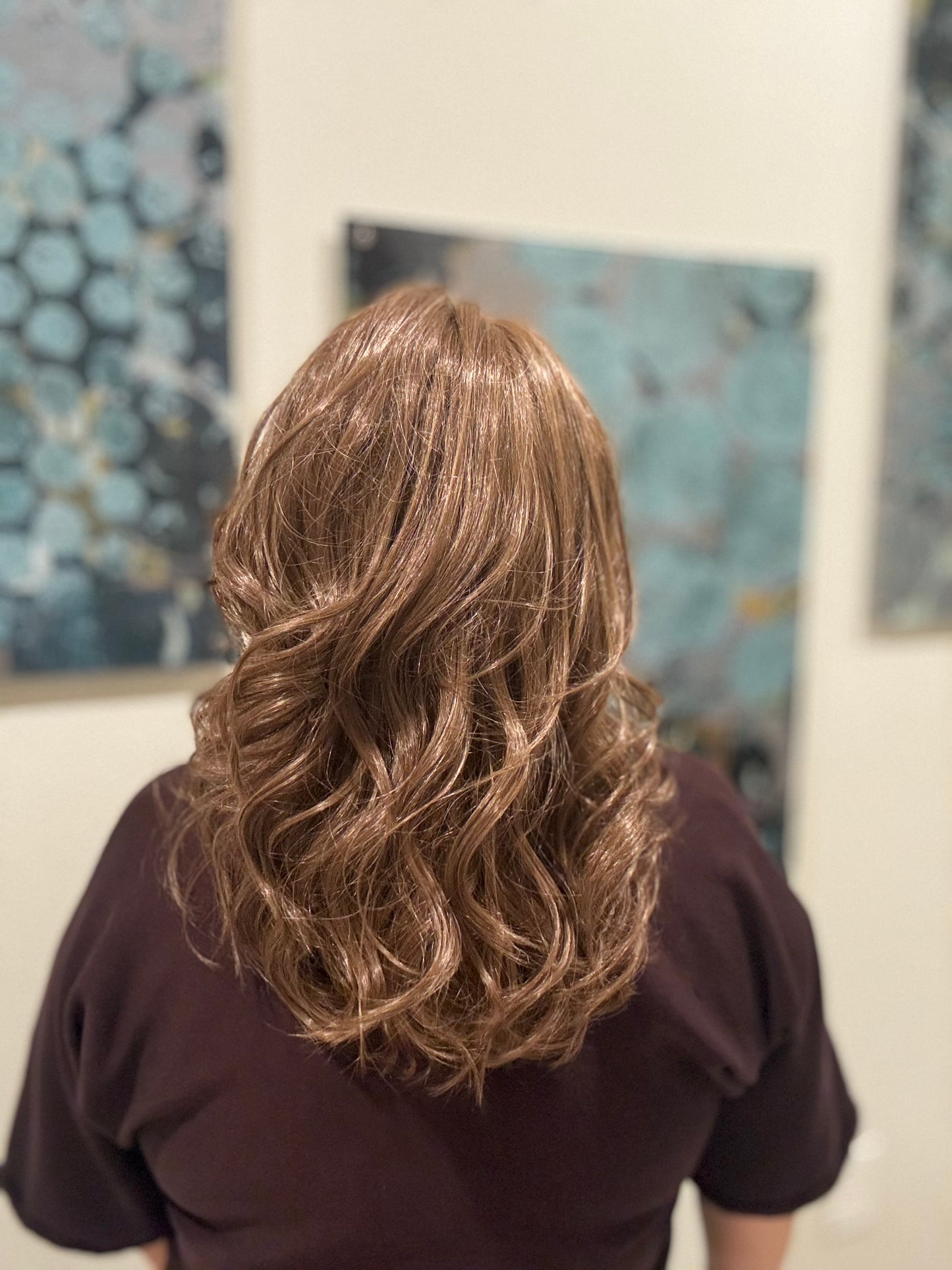 Glam Reimagined #34 in Mocca Dawn (10 R) TressAllure Full Mono Collab Style