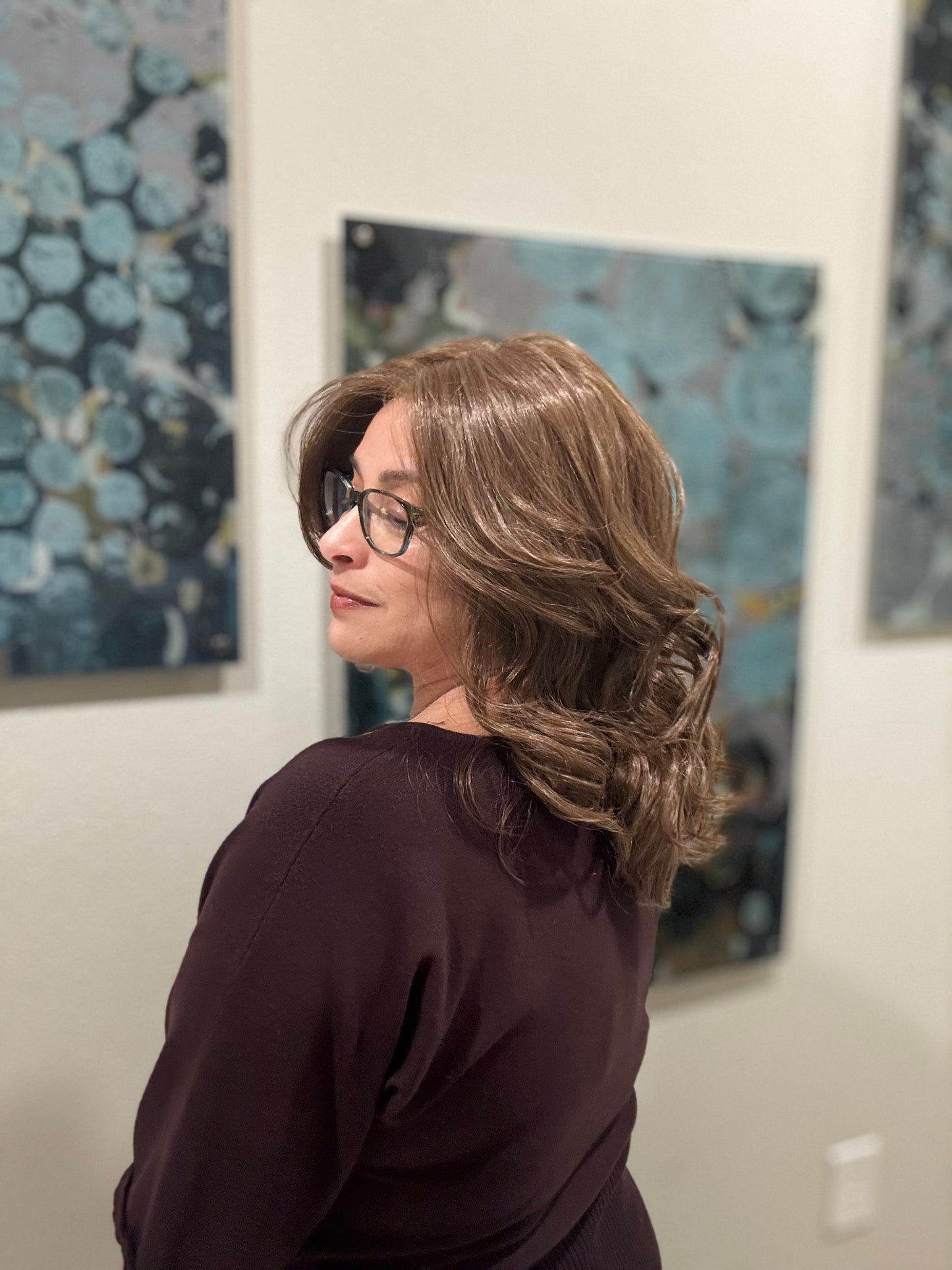 Glam Reimagined #34 in Mocca Dawn (10 R) TressAllure Full Mono Collab Style