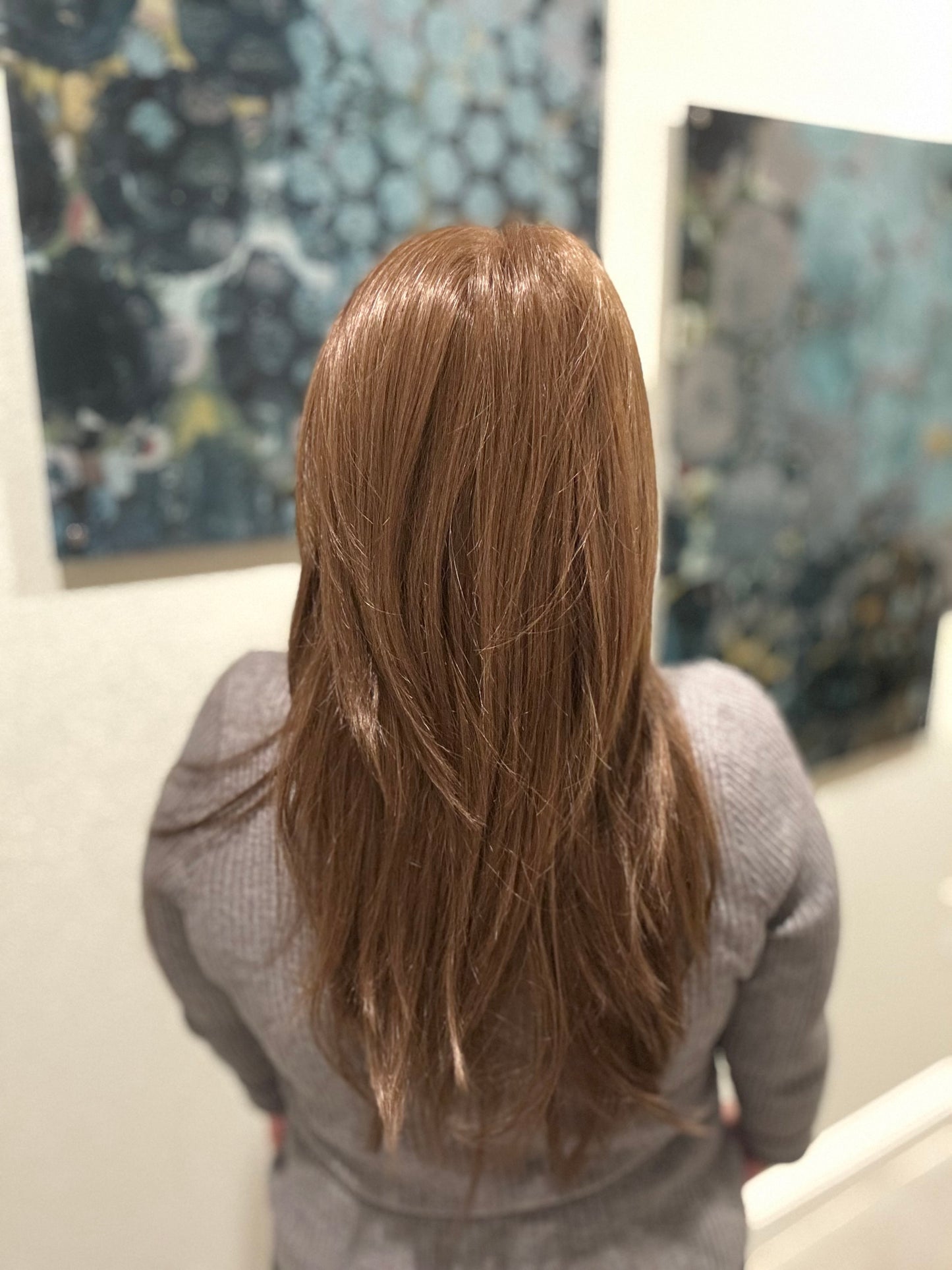 Lorna Glam in Mocca Dawn (10 R) TressAllure Full Mono Collab Style