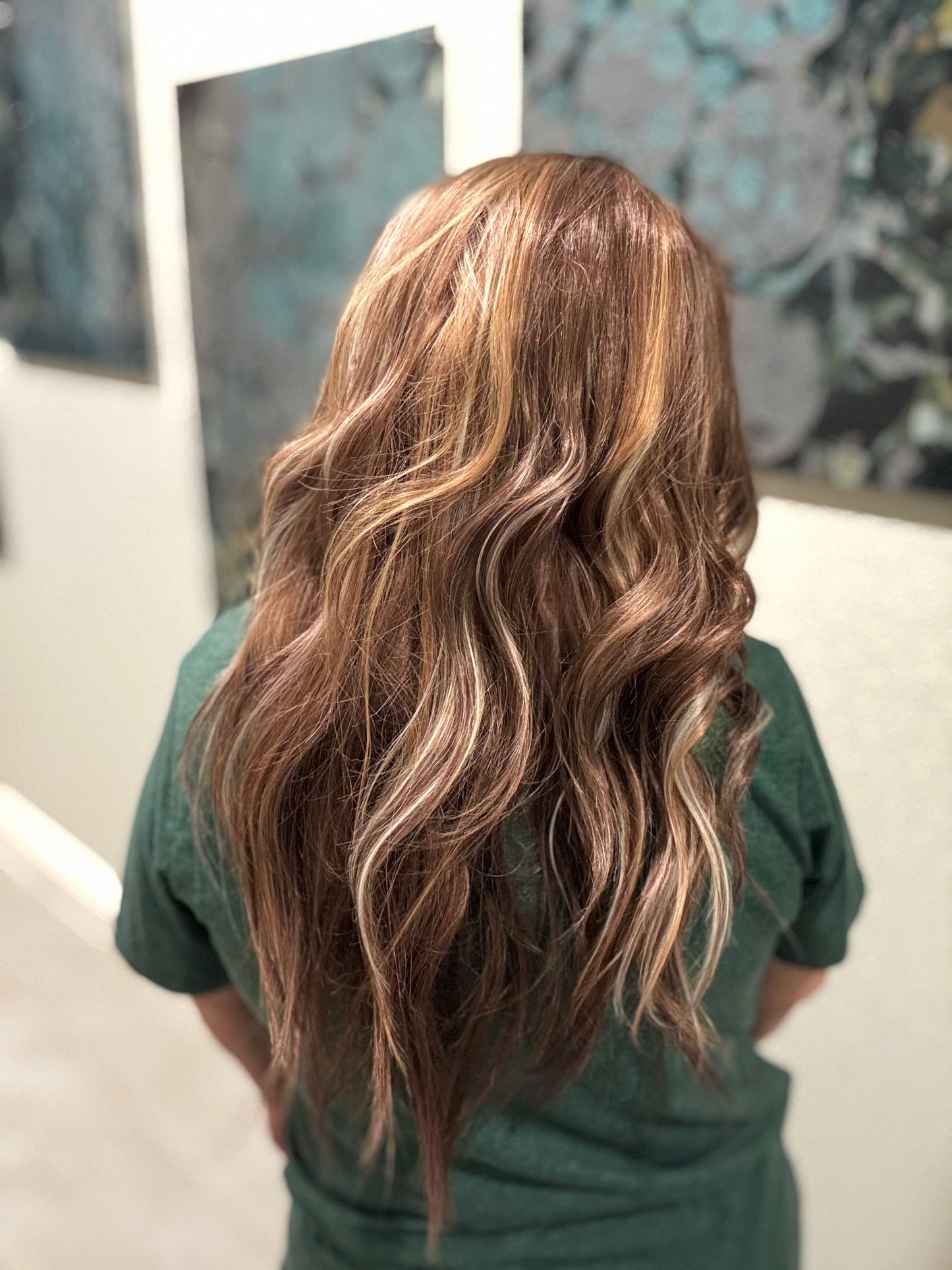 CARKIRA Esme 22" Sunlit Truffle 13x4 Lace Front Wig with Medium Cap Unisex Heat Friendly Up to 320°F Natural Looking Soft Smooth Realistic Scalp Hairline