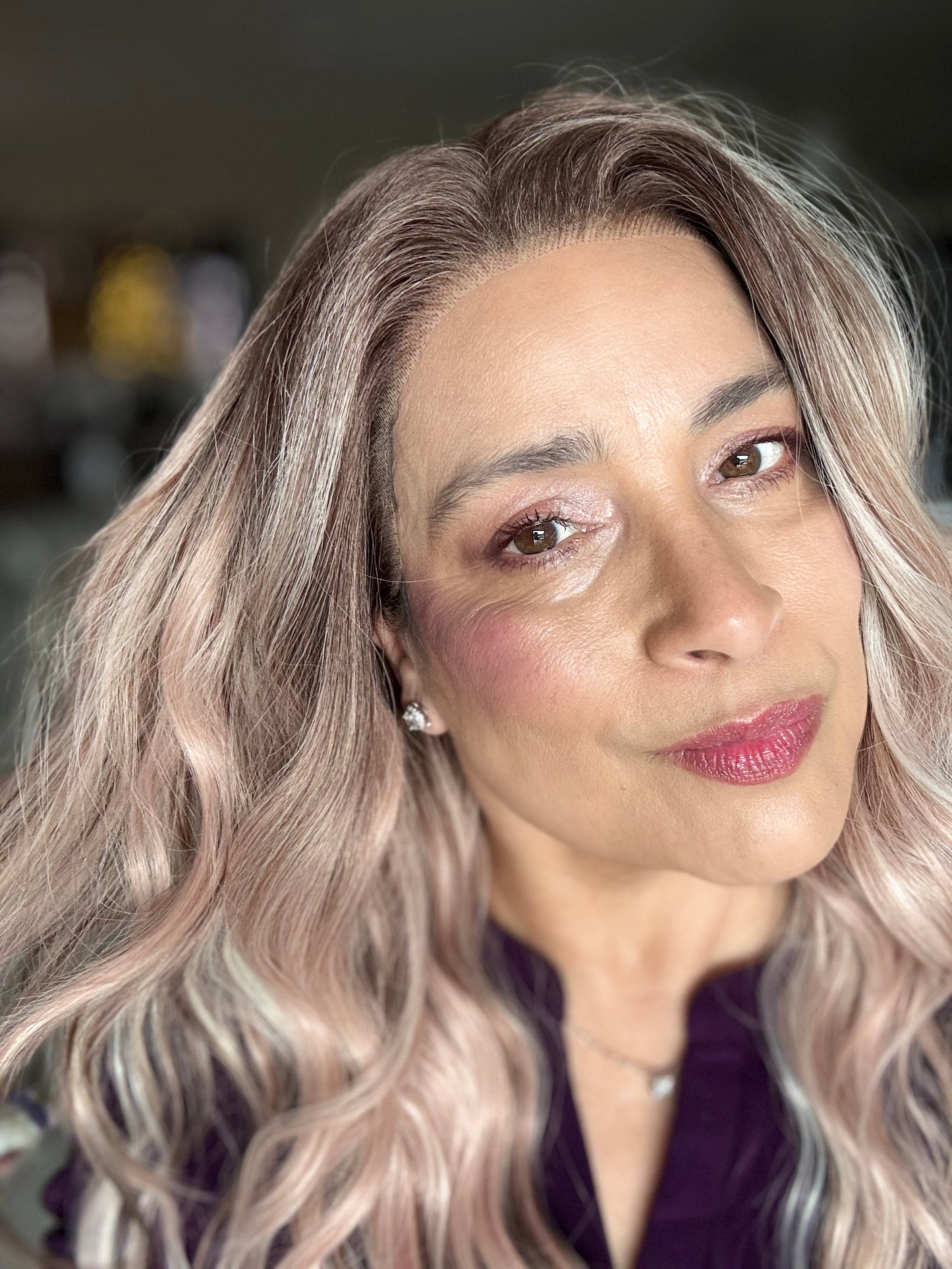 OPEN BOX: CARKIRA Violet 20" in Almafi Apricot - 13x4 Lace Front Wig