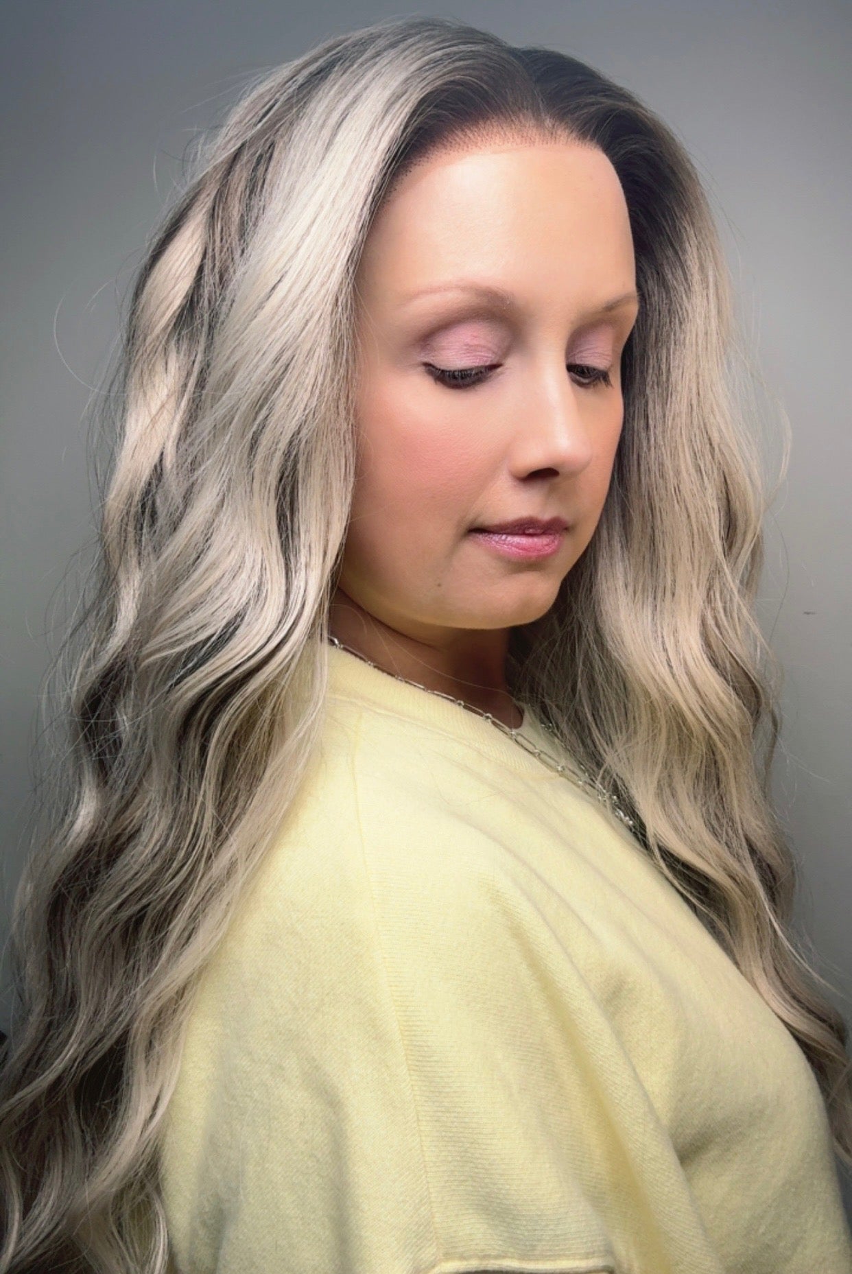 CARKIRA Melody | Cashmere Fizz | 22" Long | 13x4 Lace Front Wig Scandinavian Hairline