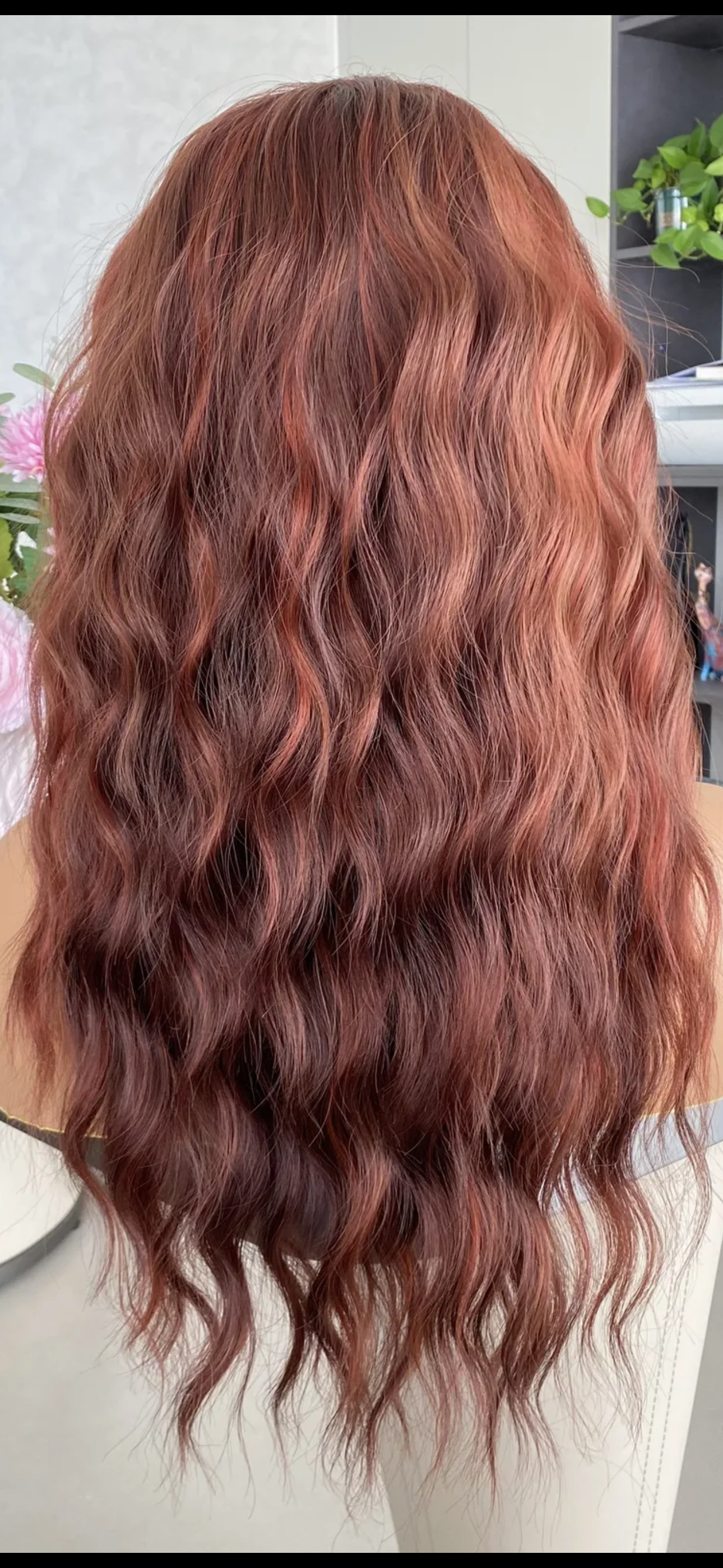 CARKIRA - Amelia -  Dark Copper Red - 13x4 Lace Front  - Medium Cap - FREE SHIPPING