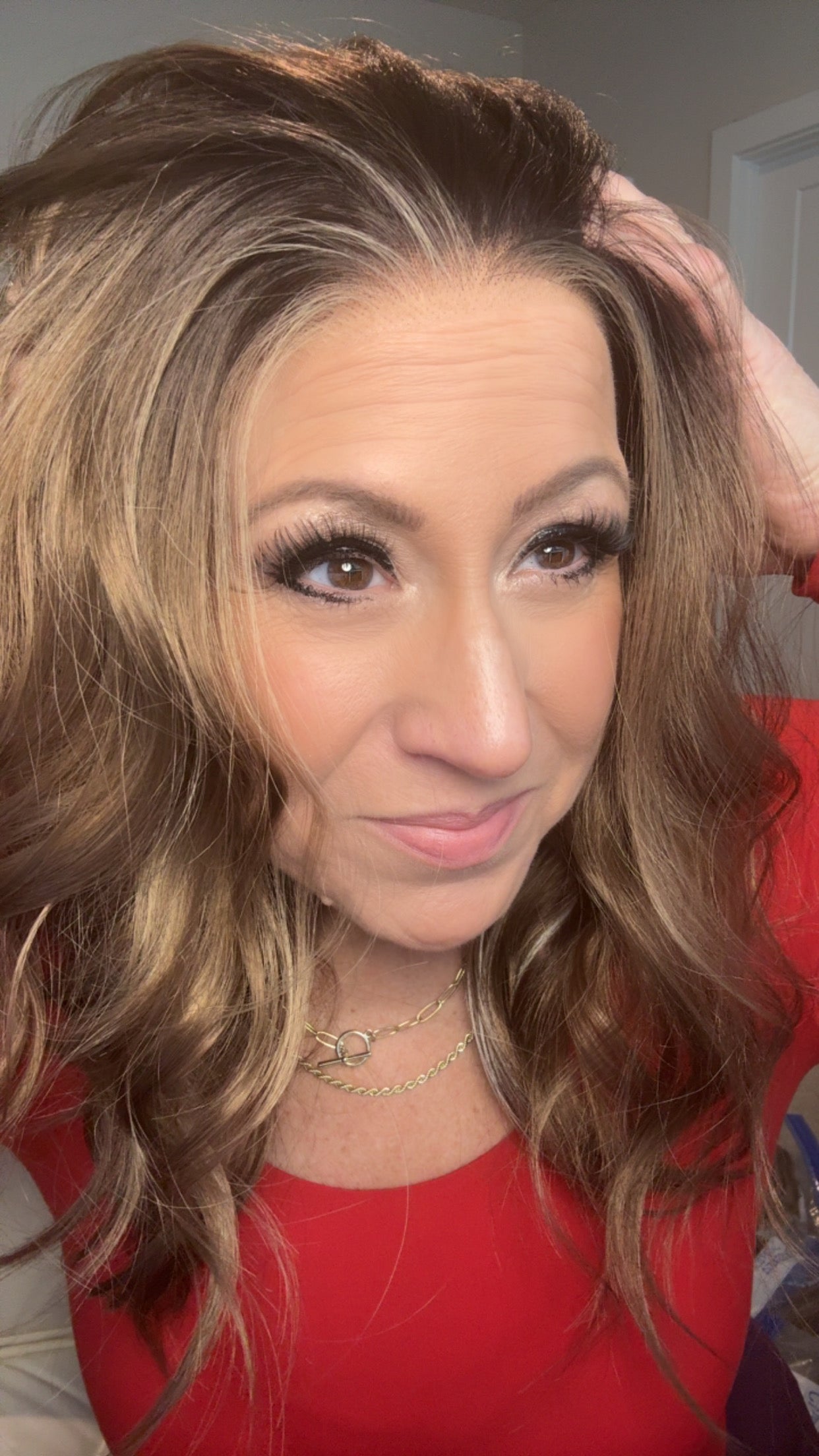 NEW RELEASE CARKIRA 18" Mae in the Praline Kiss 13x4 Standard Cap