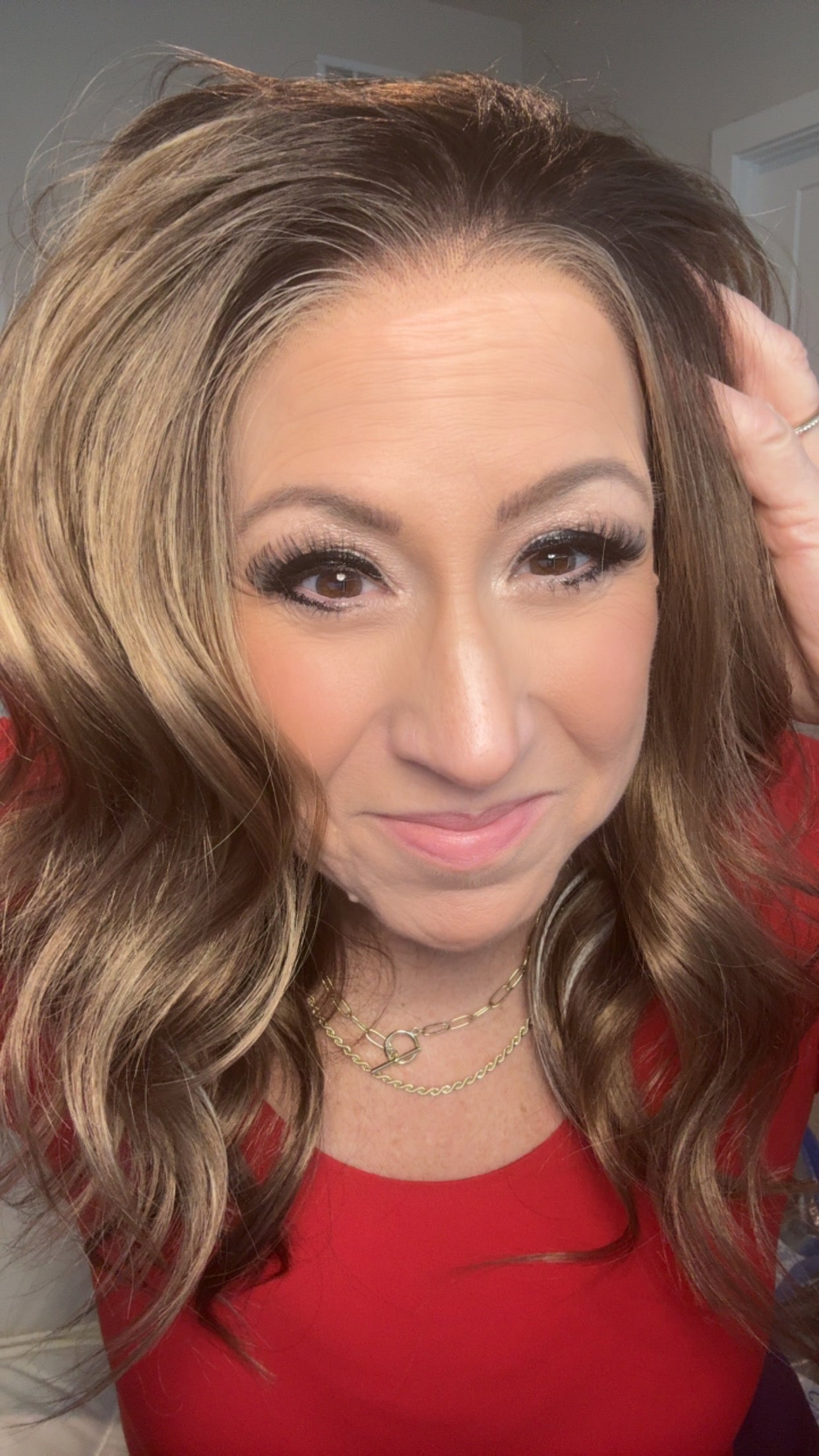 NEW RELEASE CARKIRA 18" Mae in the Praline Kiss 13x4 Standard Cap