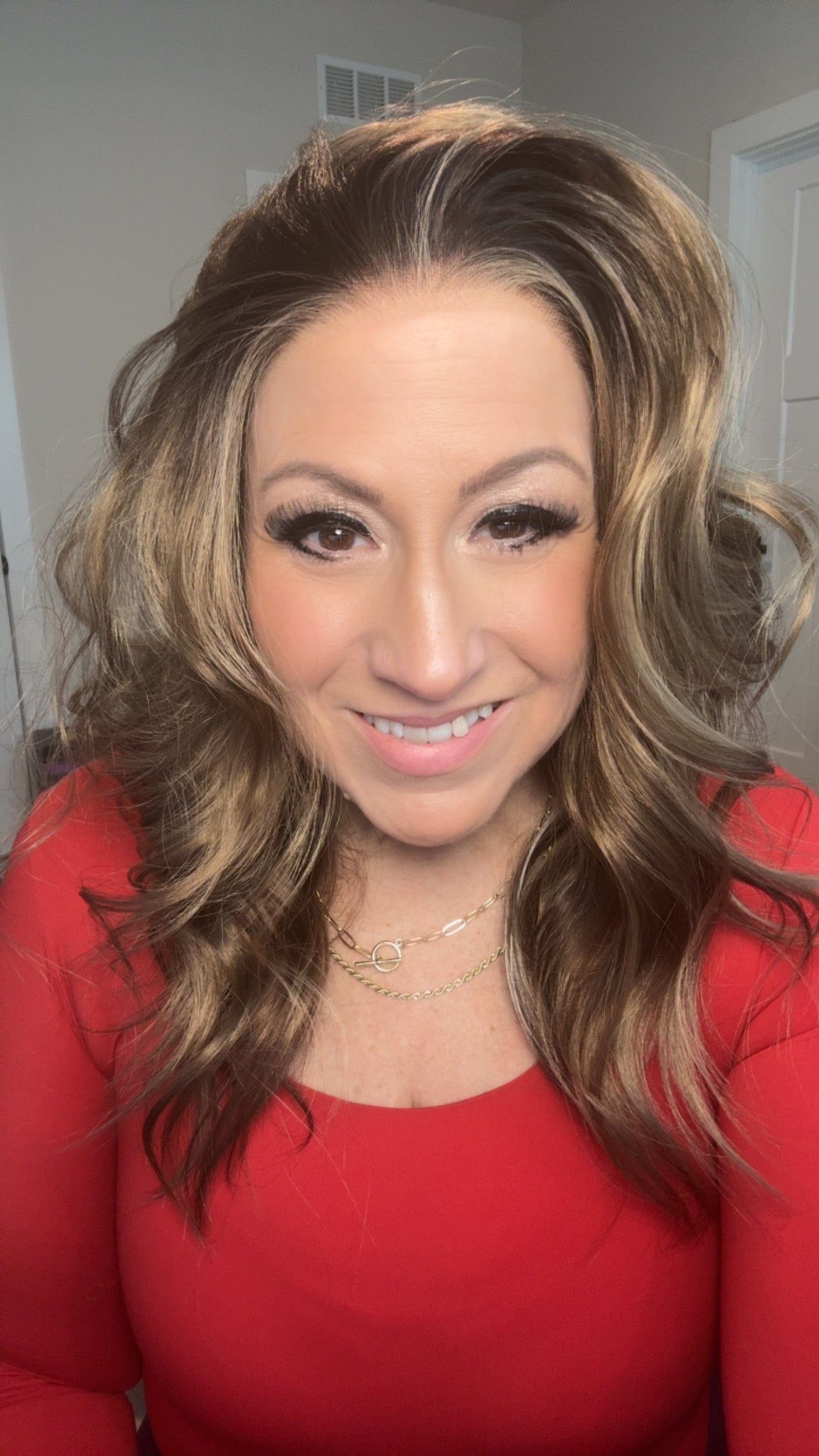 NEW RELEASE CARKIRA 18" Mae in the Praline Kiss 13x4 Standard Cap