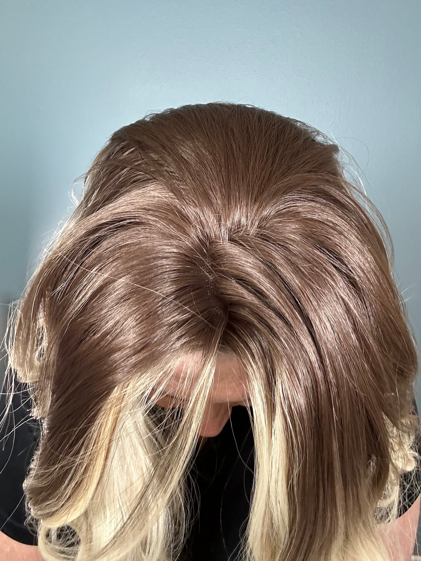 CARKIRA Brielle 20-24" in Banana Split Blonde with a Fudge Shadow Root 13x4 Lace Front Wig 20" with Average Cap