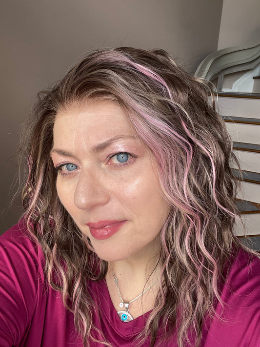 CARKIRA Joyce Neapolitan Ice Cream 13x4 Lace Front Wig with Medium Cap Unisex Heat Friendly