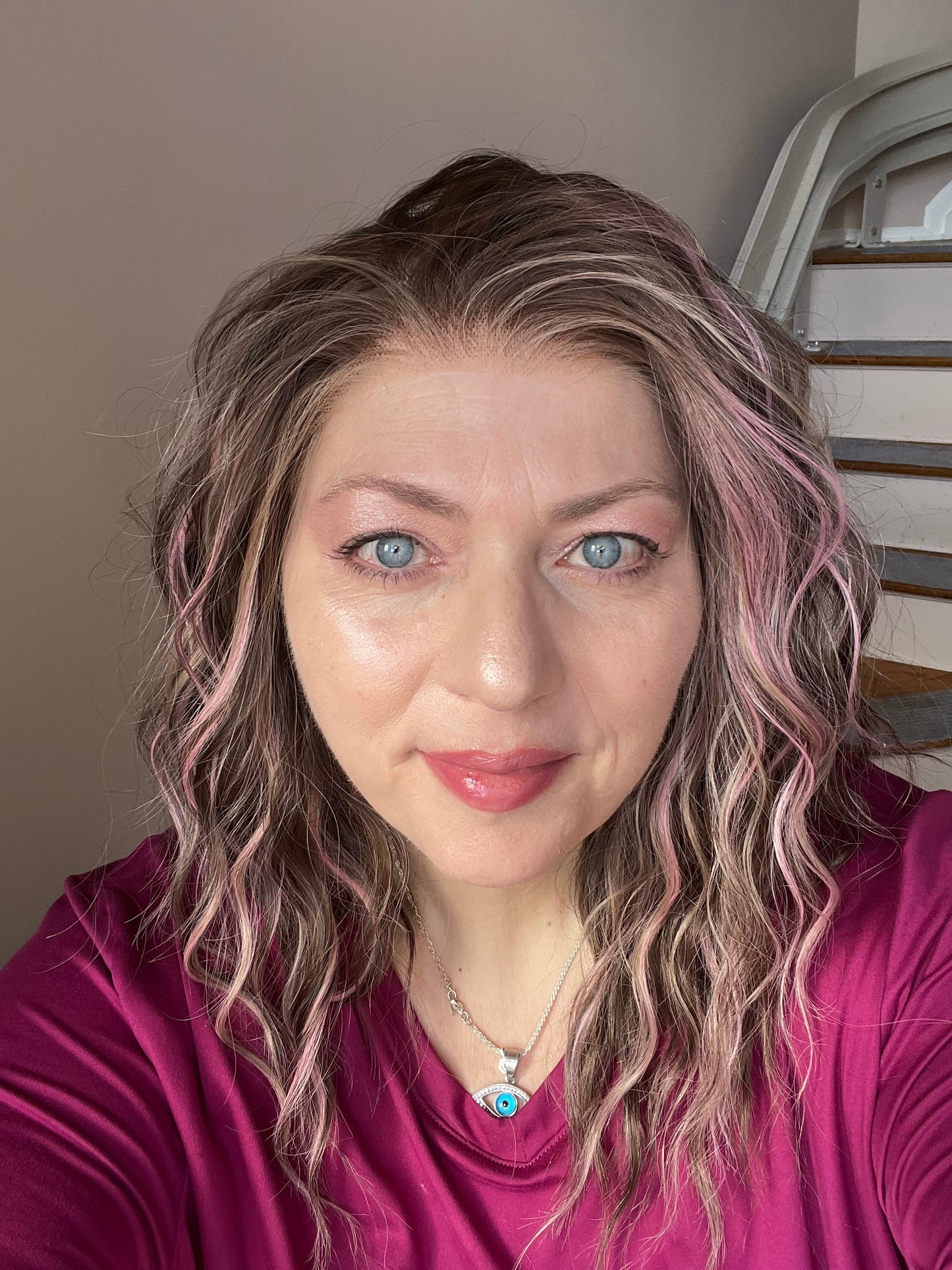 CARKIRA Joyce Neapolitan Ice Cream 13x4 Lace Front Wig with Medium Cap Unisex Heat Friendly