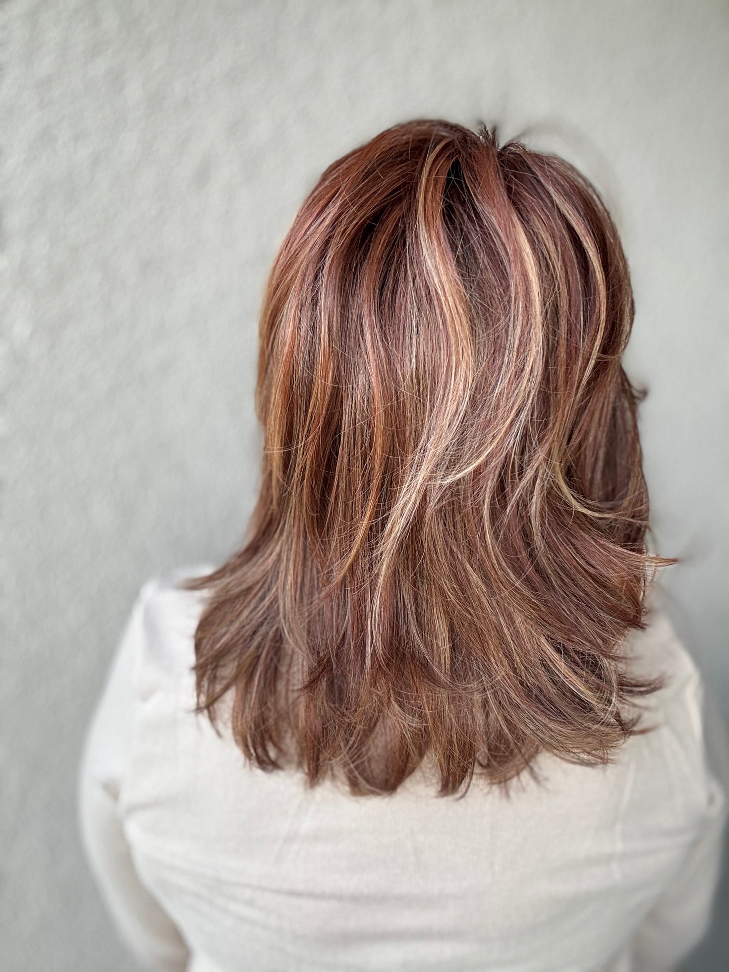 Casual Carlie - Styles by Selene- Heat-friendly Left Mono-part - Tress Allure-Boss Crowns Collab Style