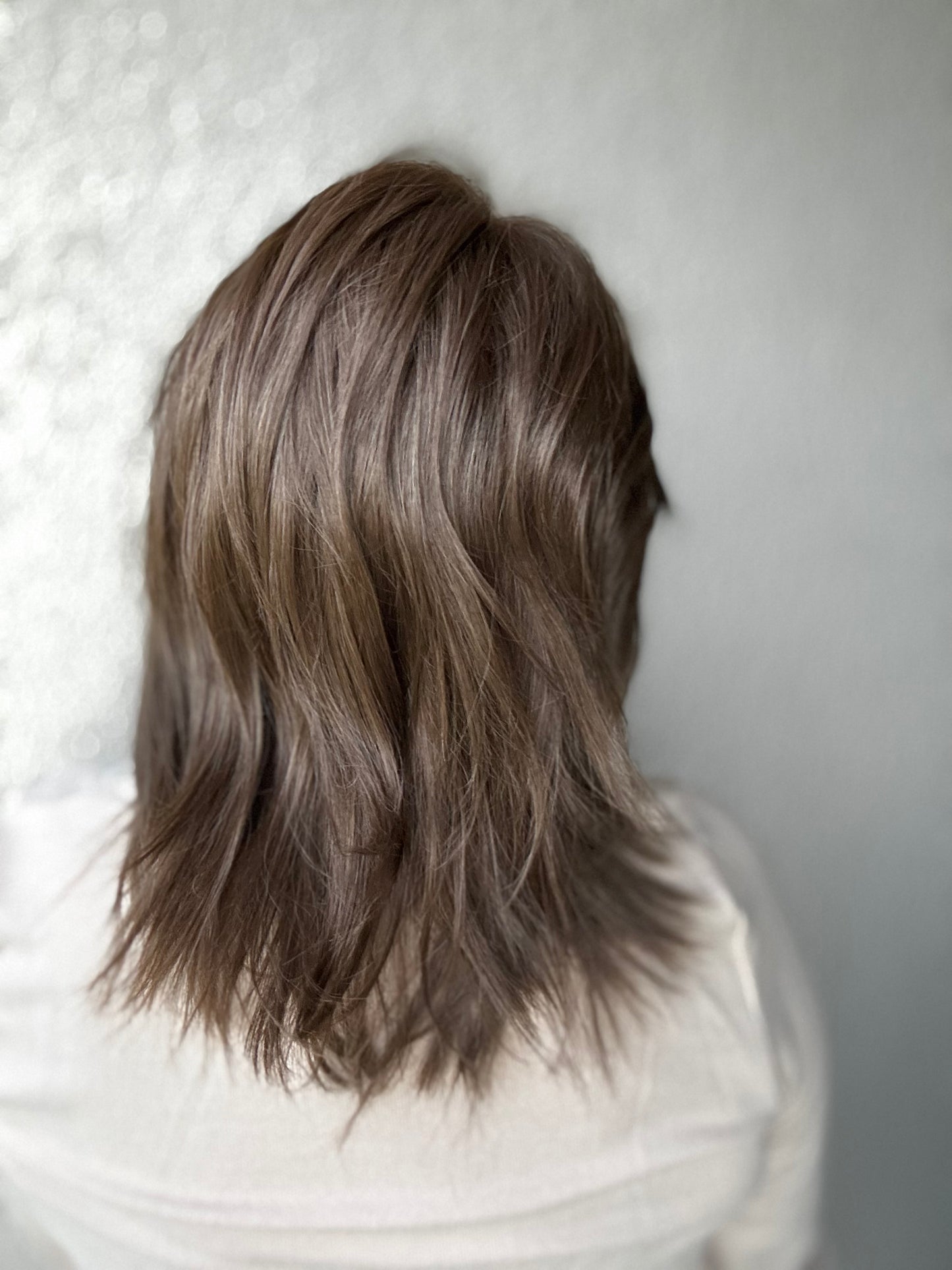 Casual Carlie - Styles by Selene- Heat-friendly Left Mono-part - Tress Allure-Boss Crowns Collab Style