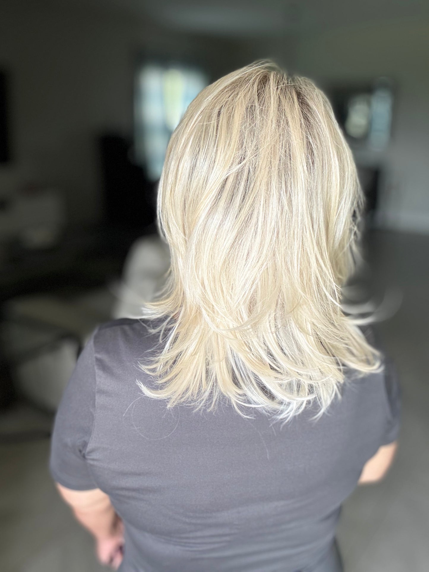 Casual Carlie - Styles by Selene- Heat-friendly Left Mono-part - Tress Allure-Boss Crowns Collab Style