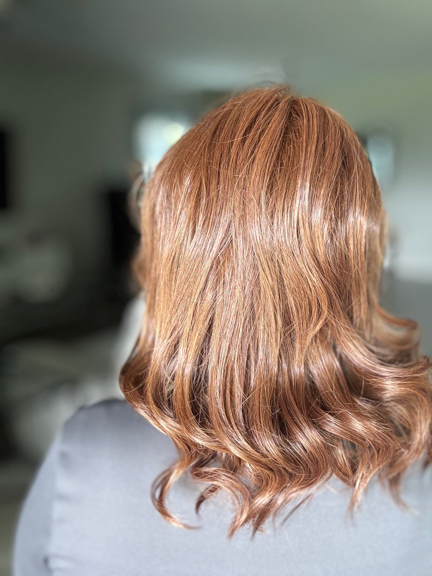 Casual Carlie - Styles by Selene- Heat-friendly Left Mono-part - Tress Allure-Boss Crowns Collab Style