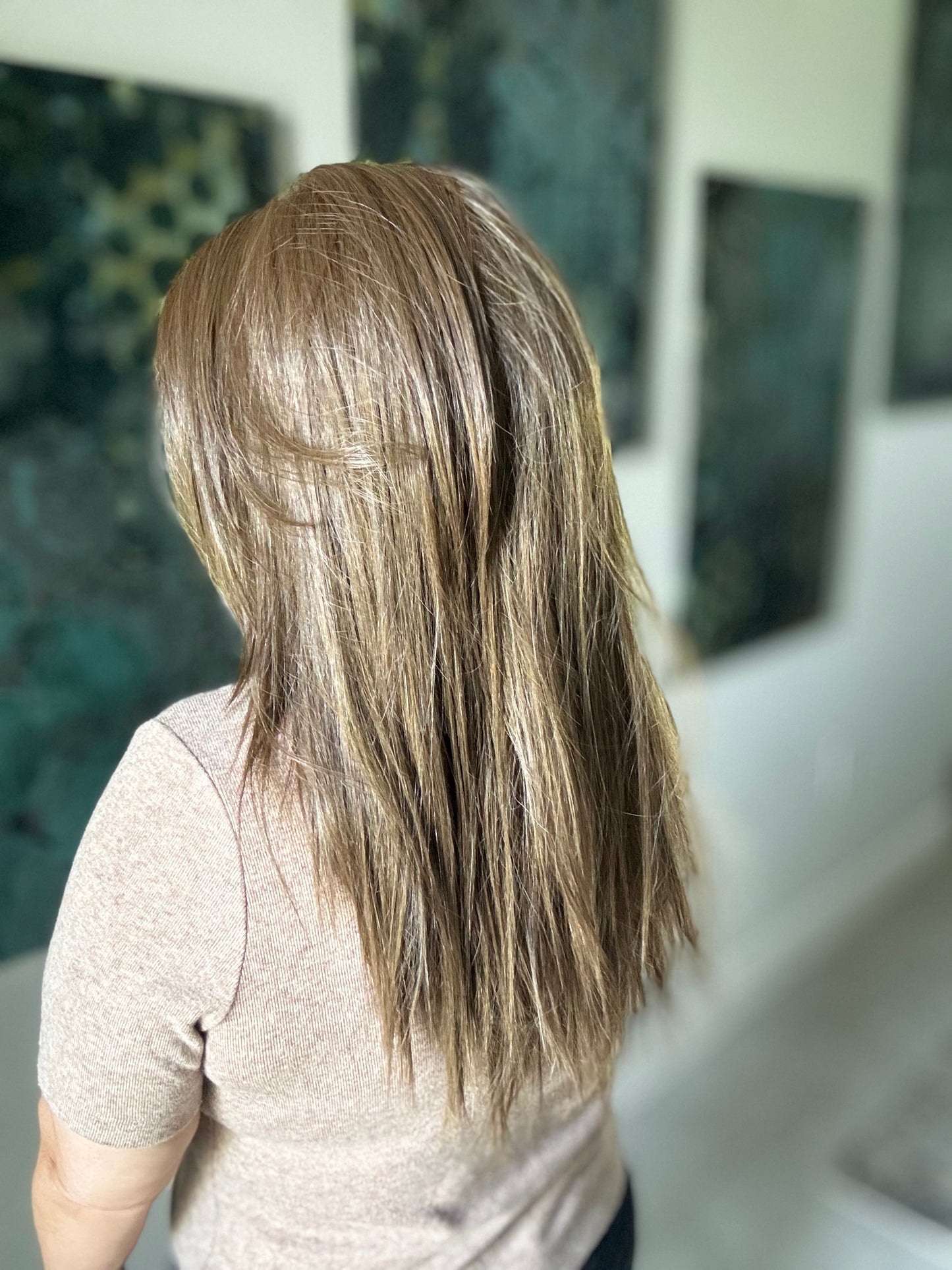 Glam Reimagined #28 in Mocca dawn (10R) Straight - TressAllure Full Mono Collab Style