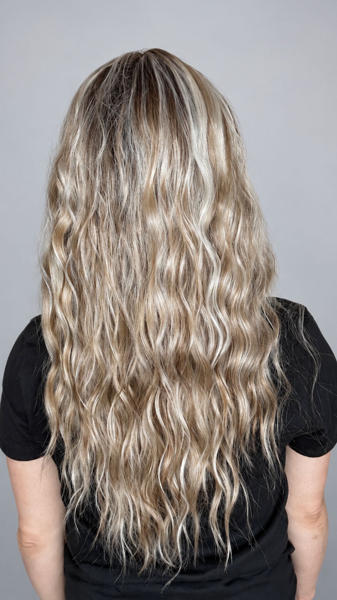 CARKIRA Jeannie Butterscotch Blonde 22" Inch 13x4 LUXURY LACE Front Synthetic Wig Glueless Natural Hairline Heat-Friendly