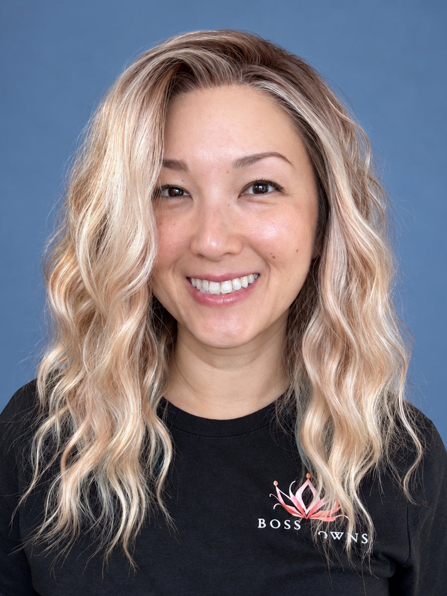 JESSIE Candy Blonde Water Wave | 13x4 | 16" Long | High Heat Friendly Lace Front Wig