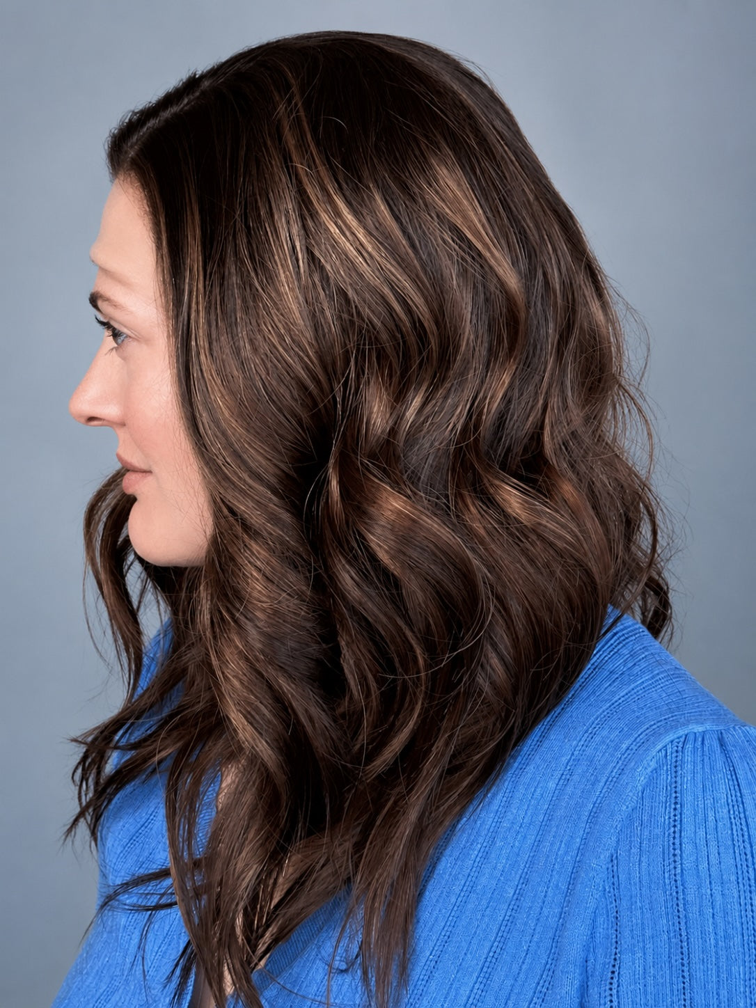 CARKIRA Kristi 14 Inch 13x4 Luxury Lace Front Synthetic Wig Glueless Natural Hairline Heat-Friendly