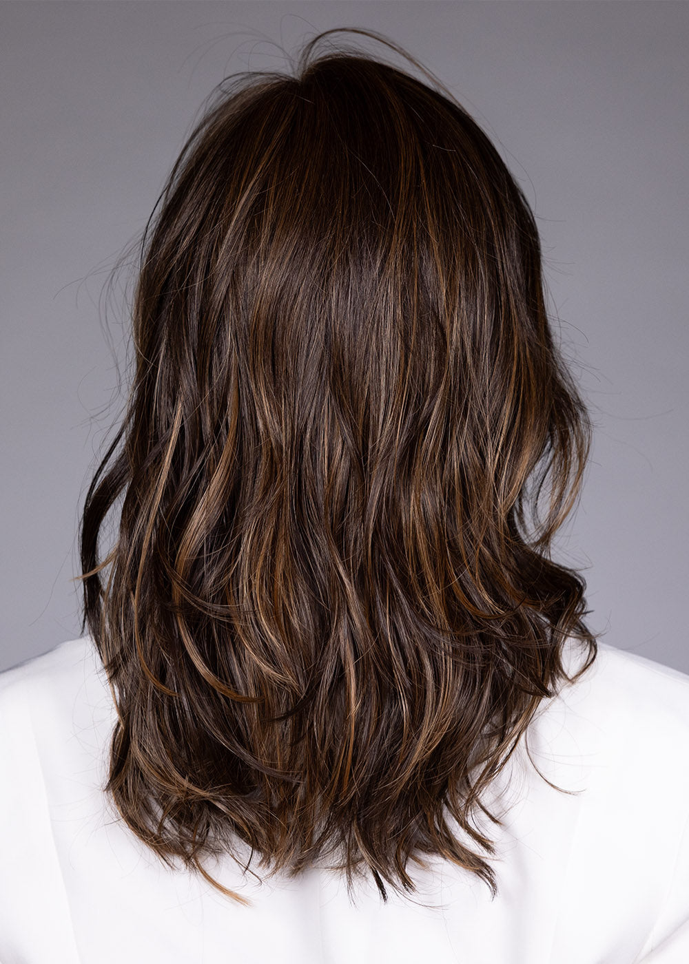 Munich by Belle Tress in Mocha Maple Brown, detail