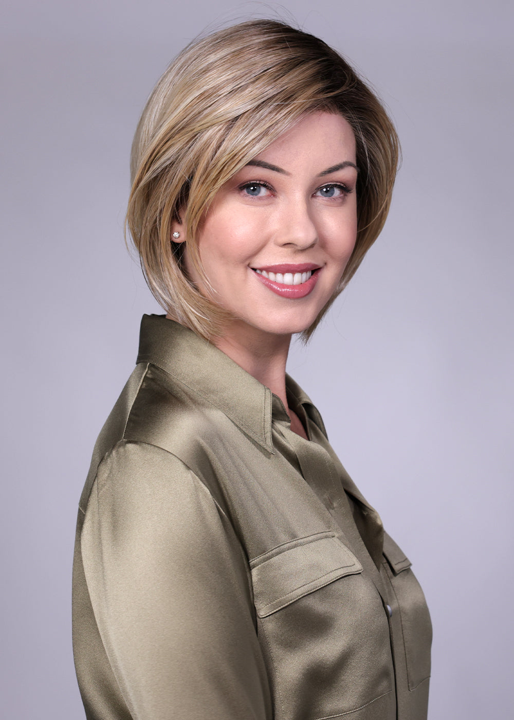 Manchester by Belle Tress in Raw Sugar Blonde-R, front view