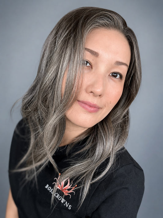 CARKIRA Mari 16" in the Smoky Sable 13x4 Lace Front Wig Standard