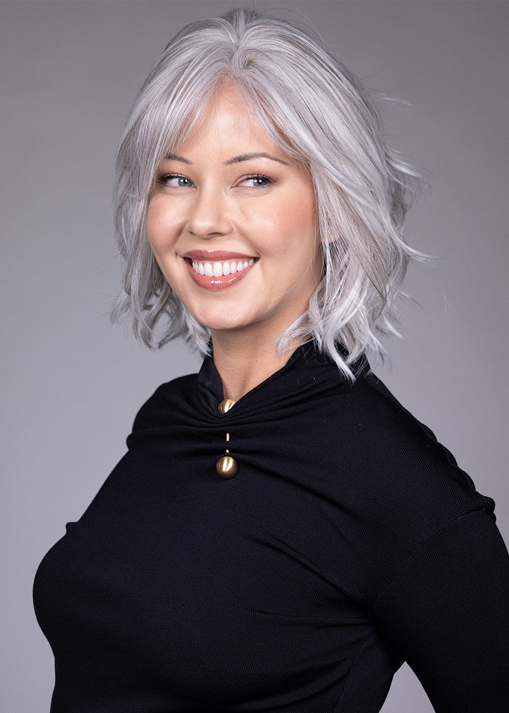 Naples by Belle Tress in Oyster Gray, back