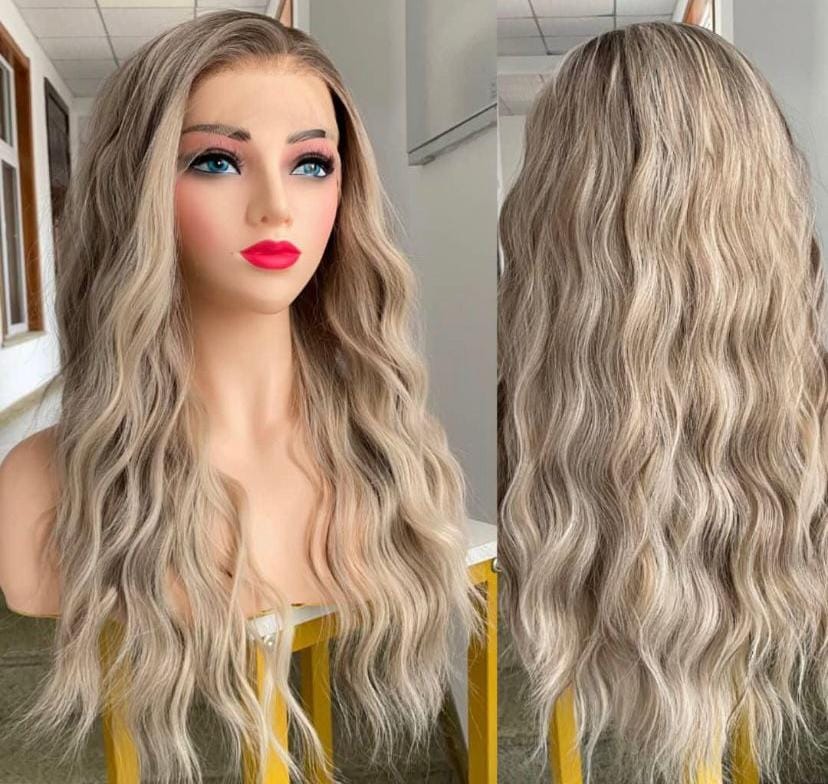 CARKIRA Melody | Cashmere Fizz | 22" Long | 13x4 Lace Front Wig Scandinavian Hairline