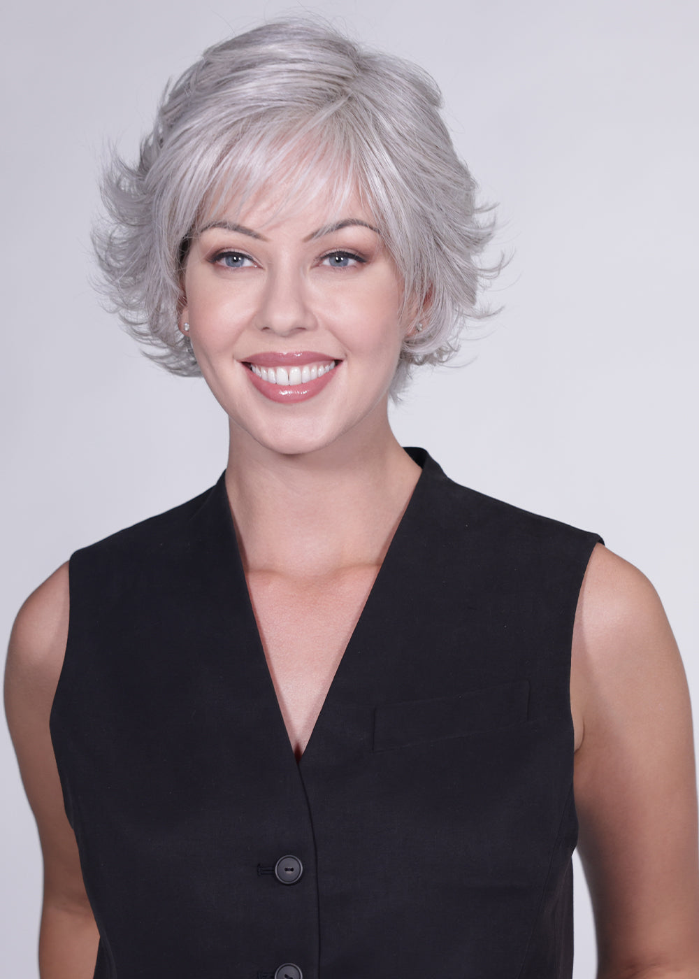 Roma by Belle Tress in Oyster Gray, front view
