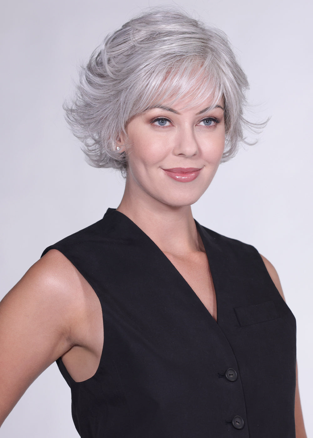 Roma by Belle Tress in Oyster Gray, side view