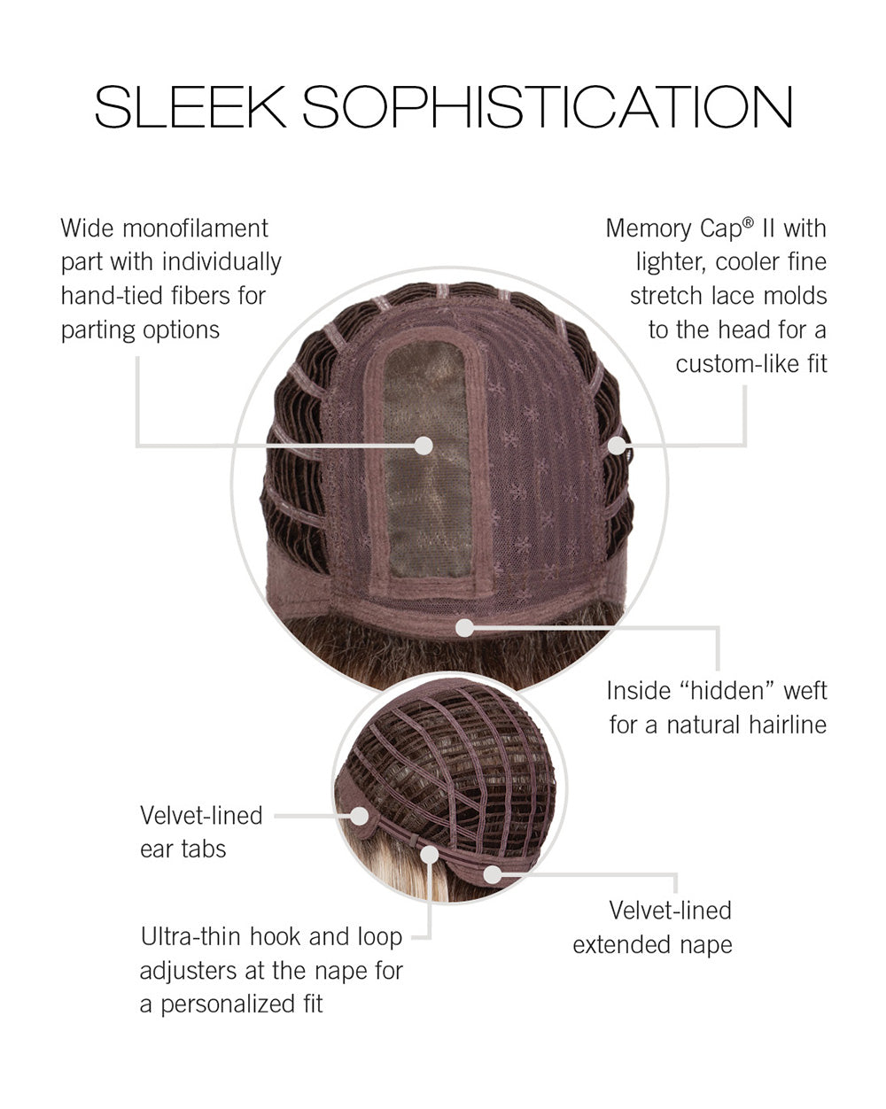 Sleek Sophistication Cap Construction