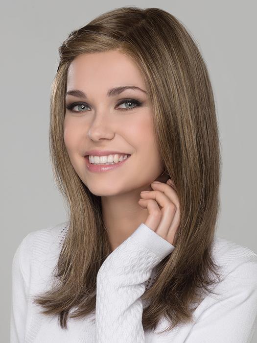 NOUGAT MIX | Medium-Golden brown Brown, blended with Medium Brown and Med ginger blonde tones