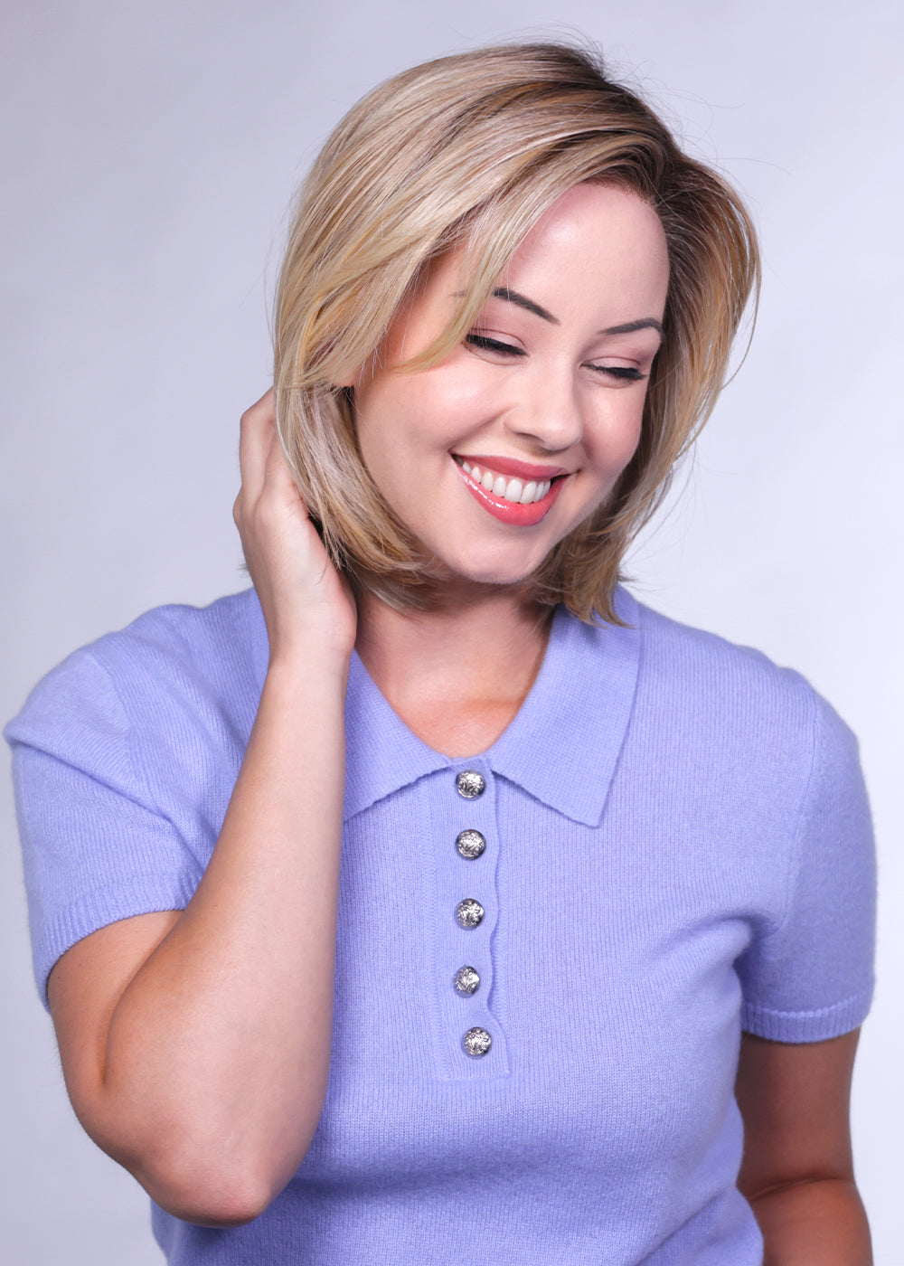 Zaragoza by Belle Tress in Raw Sugar Blonde-R, detail view