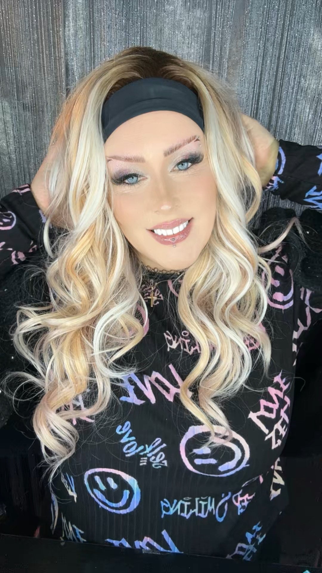 CARKIRA Karen Headband Wig with Average Cap Unisex Heat Friendly Up to 320°F Natural Looking Soft Smooth Realistic Scalp Hairline (Copy) (Copy) (Copy) (Copy)