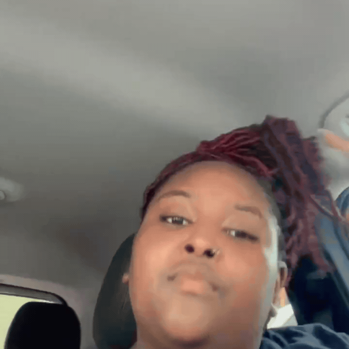 Gingham Navy Buckle Scrunchie - No Snagging, No Tangles