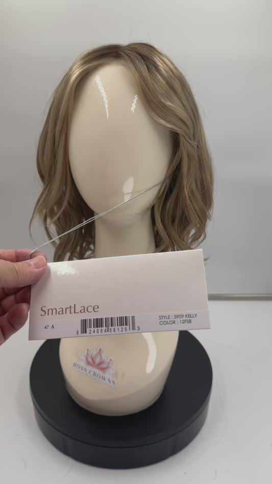 Kelly- Jon Renau - Shaded Praline - 12FS8- Non-heat-friendly Synthetic - PROMO