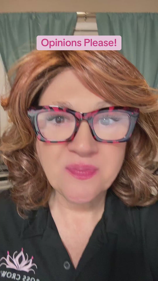 Casual Curls - Heat-friendly Left Mono-part - Tress Allure