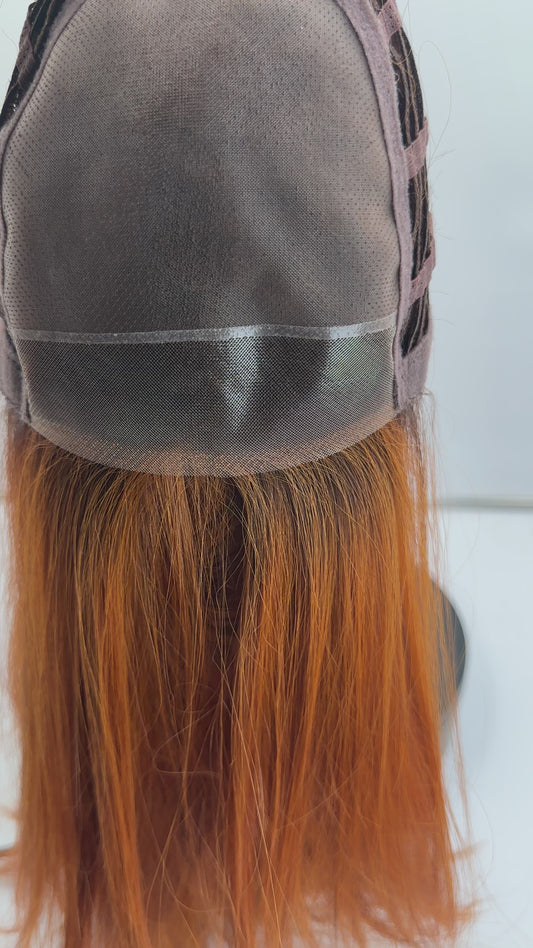 BelleTress Sample Sale - Full Mono - No Name Sample - Fashion Copper with Root