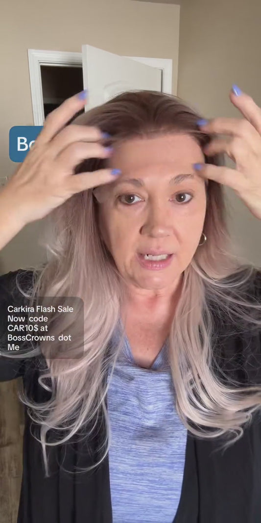 CARKIRA - Anna-  Apricot Blonde - 13x4 Lace Front  - Medium Cap - FREE SHIPPING