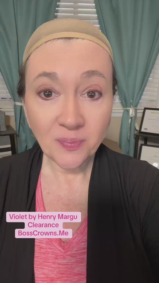 Violet by Henry Margu - Fully Hand-tied - Non-Heat-Friendly - Open Box Demo Wigs