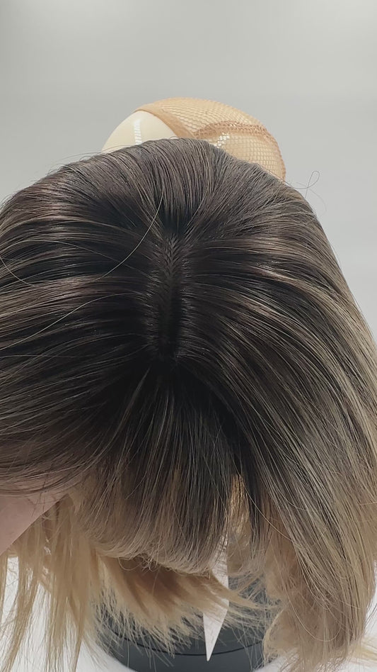 Bennie - Basic Cap - Open Weft - Buttercream Balayage