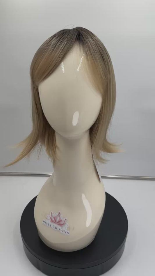 Bennie - Basic Cap - Open Weft - Buttercream Balayage