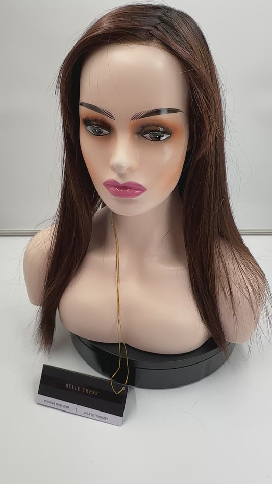 Belle Tress Sample Sale - Straight Press 23 - Full Mono - Cola with Cherry