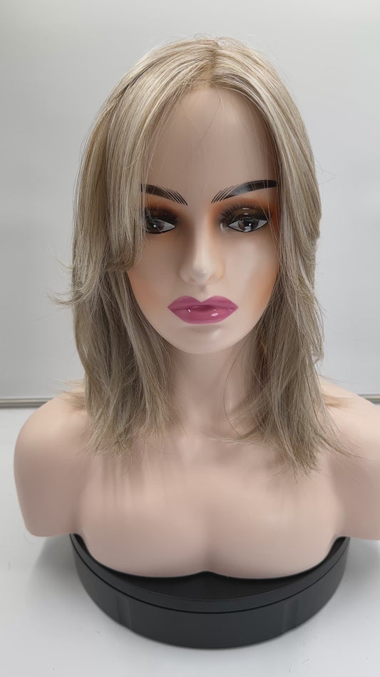 BelleTress Sample Sale - Sample 1573F - Full Mono - Cream Soda Blonde