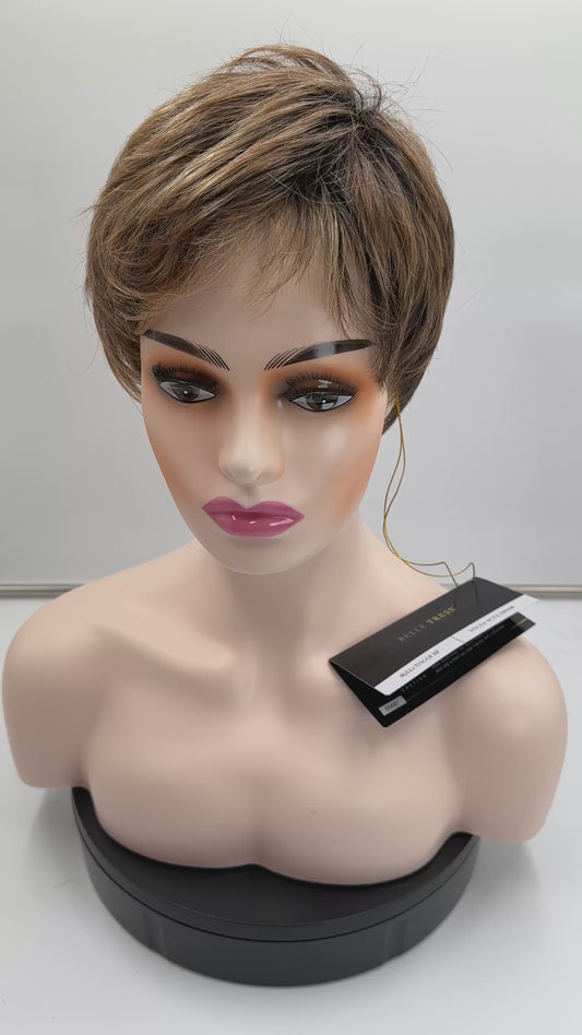 BelleTress Sample Sale - Bullet Proof Left Mono Part -Mocha with Cream