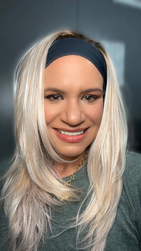 CARKIRA Cari Headband Wig Unisex Heat Friendly Up to 320°F Natural Looking Soft Smooth Realistic Scalp Hairline